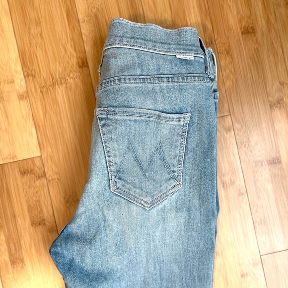 Mother The Dazzler Lace Up Ankle Jeans - Picture 6 of 6